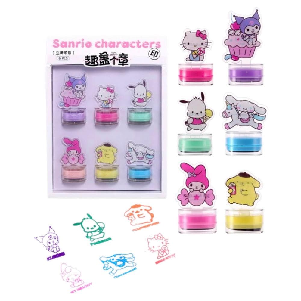 【SANRIO 三麗鷗】三麗鷗 印章 三麗鷗印章 學生獎勵印章 兒童獎勵印章 獎勵印章 老師獎勵印章 庫洛米印章 獎勵 生日 禮物 送禮 交換禮物 聖誕禮物