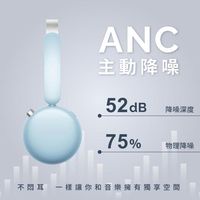 【DTAudio】聆翔 聲繞3D空間音效藍牙耳機(ANC主動降噪 頭部追蹤 耳罩式耳機 藍牙耳機 無線耳機 頭戴耳機 電競耳機)