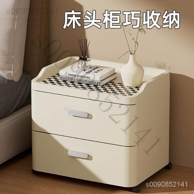免安裝收納櫃帶抽屜臥室床頭櫃傢用衣櫃嬰兒寶寶衣服衣物置物櫃子