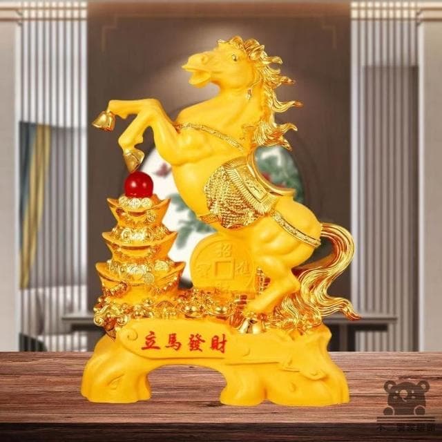 馬上發財擺件 宅配到府 馬到成功擺件 玄關擺件 開業禮品 風水擺件 喬遷新居 招財擺飾 入厝禮物 招財擺件TIH