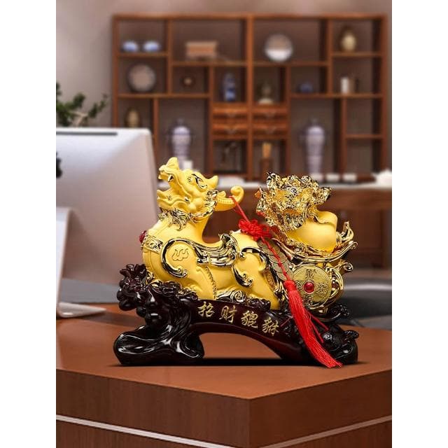 招財貔貅白菜擺件客廳玄關辦公室前臺店鋪收銀臺裝飾品開業禮物