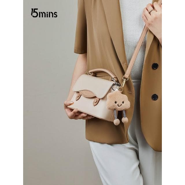 15mins包包女式2025新款小方包女斜挎包高级感女包礼物手提包小包