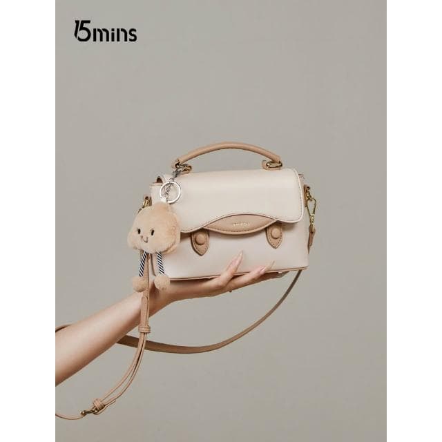 15mins包包女式2025新款小方包女斜挎包高级感女包礼物手提包小包