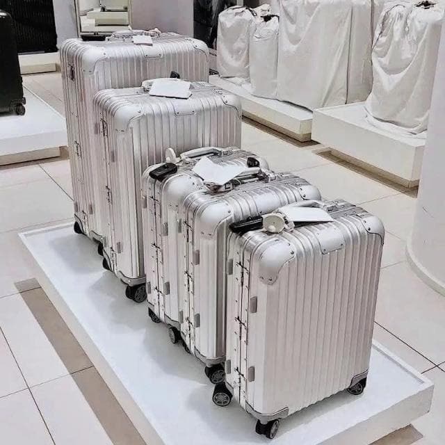德國全鋁鎂合金行李箱20寸登機箱大容量拉桿箱金屬旅行箱 男女皮箱