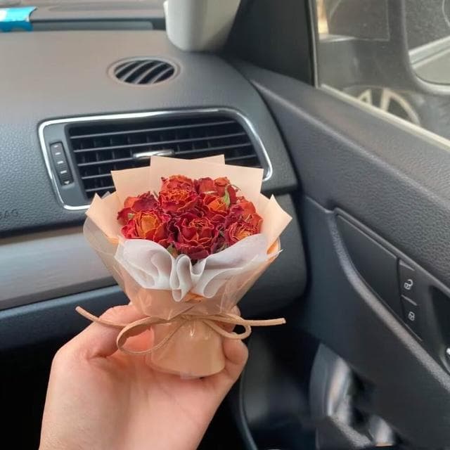 森林海迷你花束 迷你乾燥花束 畢業花束 畢業禮物 乾燥花 永生花束 小清新小花束 迷你乾燥花 婚(迷你乾燥花束)