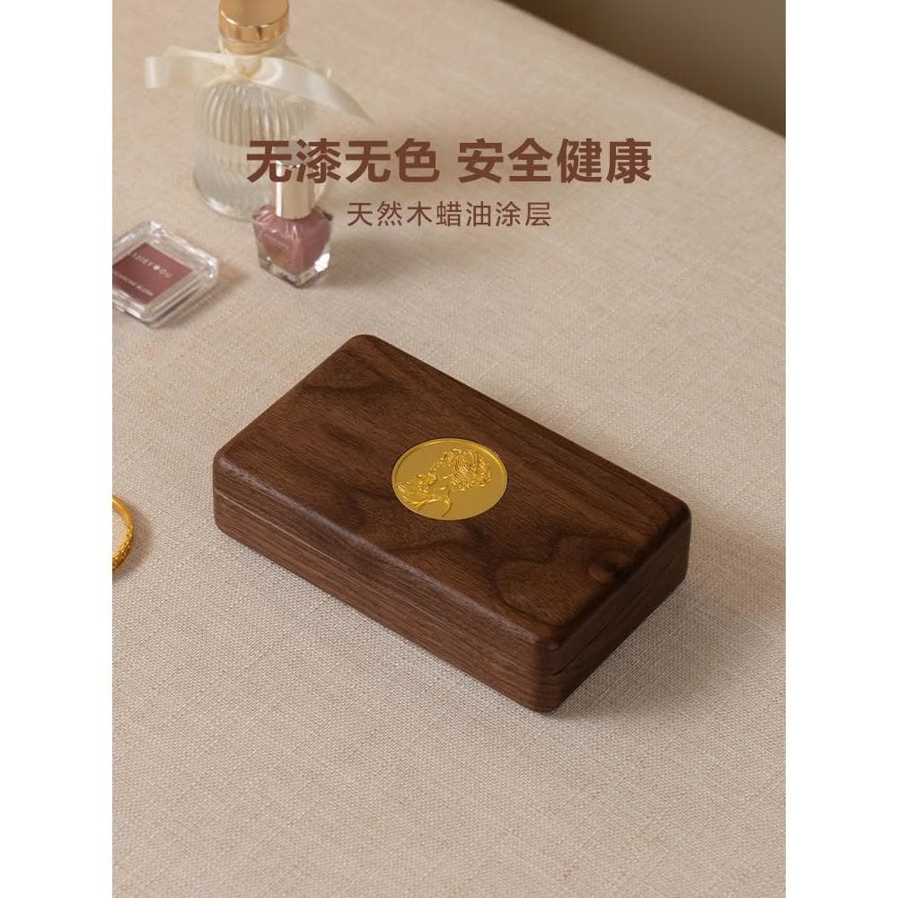 梵瀚實木首飾盒收納盒結婚新婚禮物生日禮盒送新娘閨蜜訂婚伴手禮