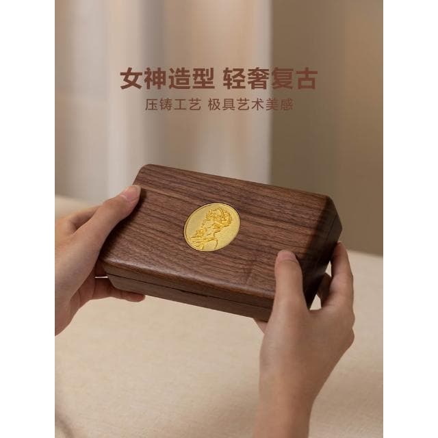 梵瀚實木首飾盒收納盒結婚新婚禮物生日禮盒送新娘閨蜜訂婚伴手禮