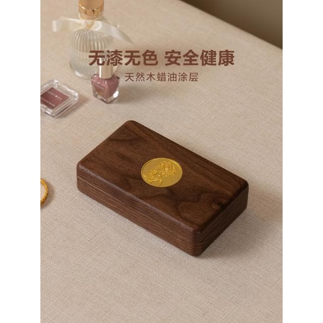 梵瀚實木首飾盒收納盒結婚新婚禮物生日禮盒送新娘閨蜜訂婚伴手禮