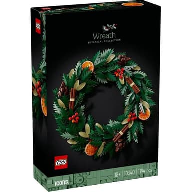 【LEGO 樂高】高雄天利鄭姐｜樂高 花藝 Botanicals 系列 10340 花圈 禮物 居家擺設 聖誕節 景觀模型