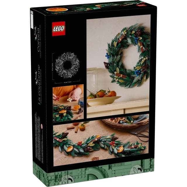 【LEGO 樂高】高雄天利鄭姐｜樂高 花藝 Botanicals 系列 10340 花圈 禮物 居家擺設 聖誕節 景觀模型