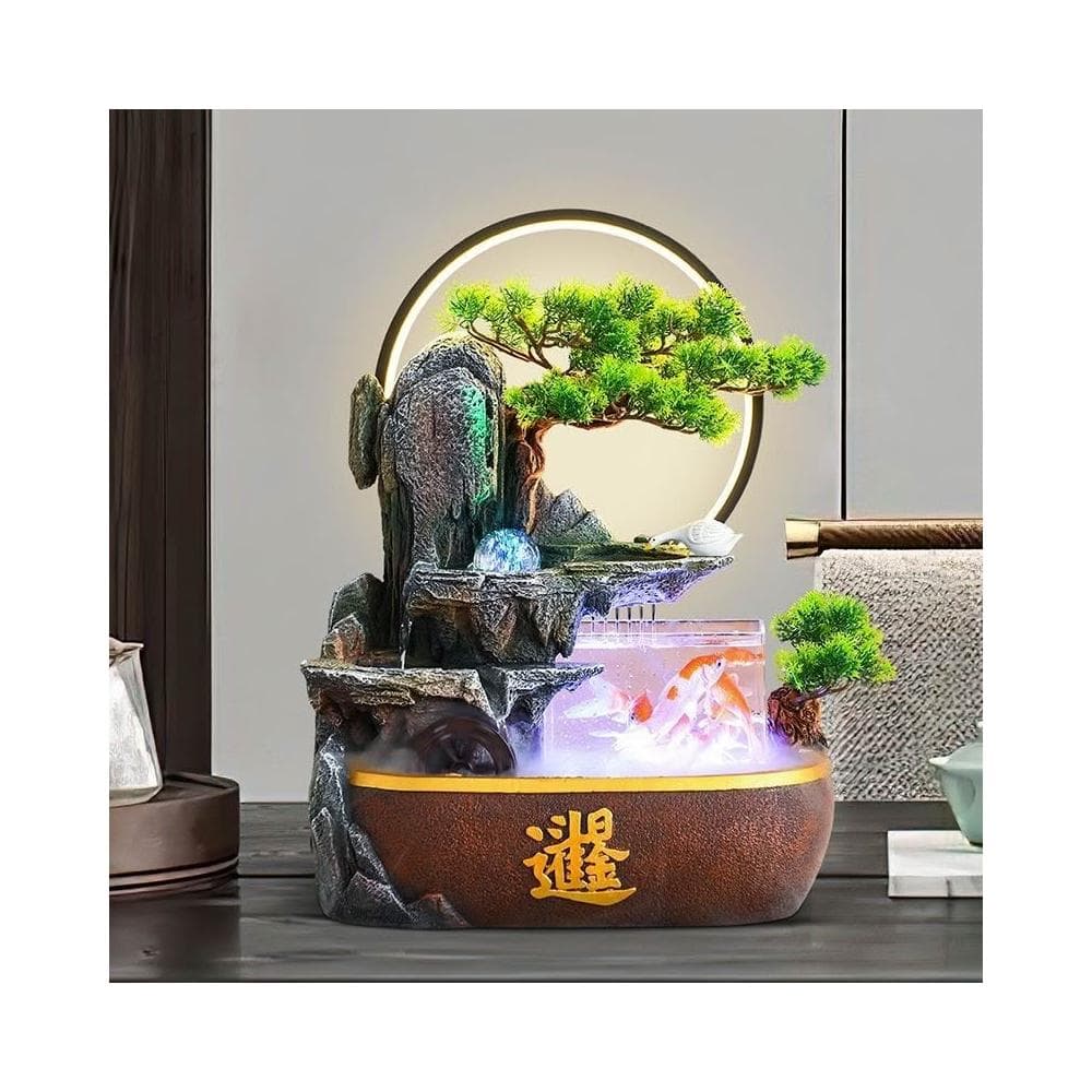 招財流水盆  流水聚寶盆 流水擺件 魚缸 開運 招財擺飾 風水招財流水組 風水擺件 入厝禮物 開幕送禮