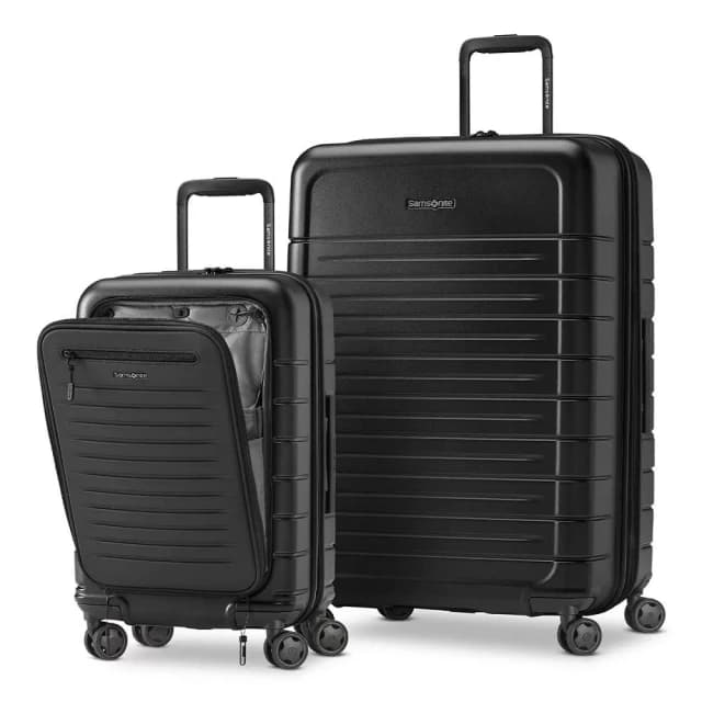 【Samsonite 新秀麗】Variate行李箱 22吋 + 29吋 2入超值組 (曜石黑/軍墨綠)