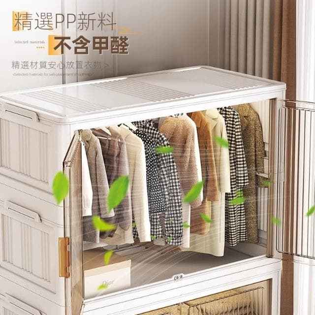 免安裝兒童衣櫃寶寶嬰兒衣服掛衣式收納櫃家用臥室簡易衣櫃儲物櫃