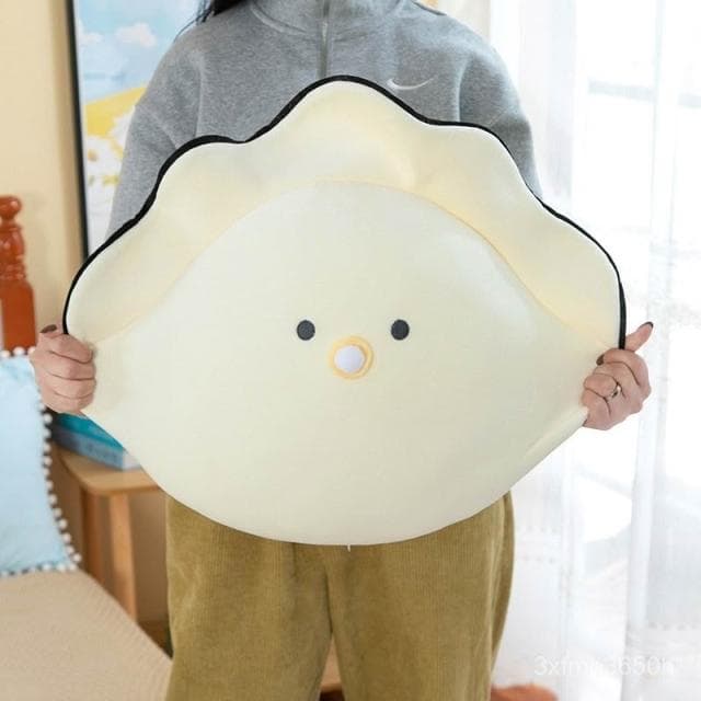 臺灣 可愛生蠔抱枕毛絨玩具超軟海洋動物海蠣子玩偶布娃娃禮物