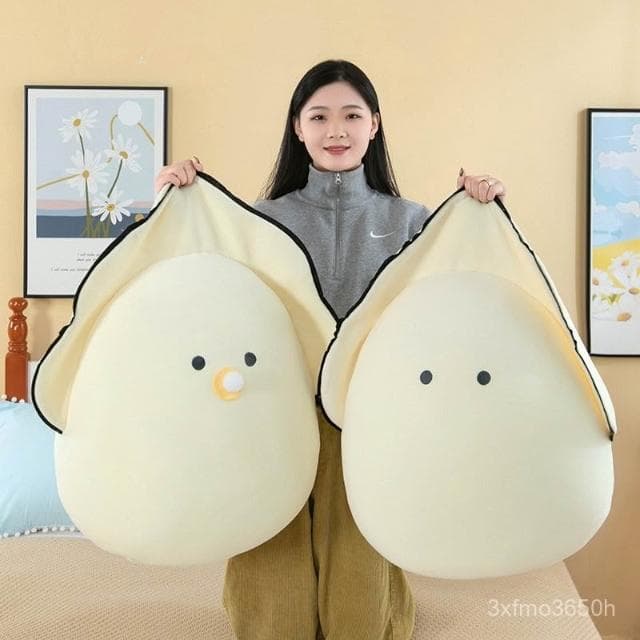 臺灣 可愛生蠔抱枕毛絨玩具超軟海洋動物海蠣子玩偶布娃娃禮物