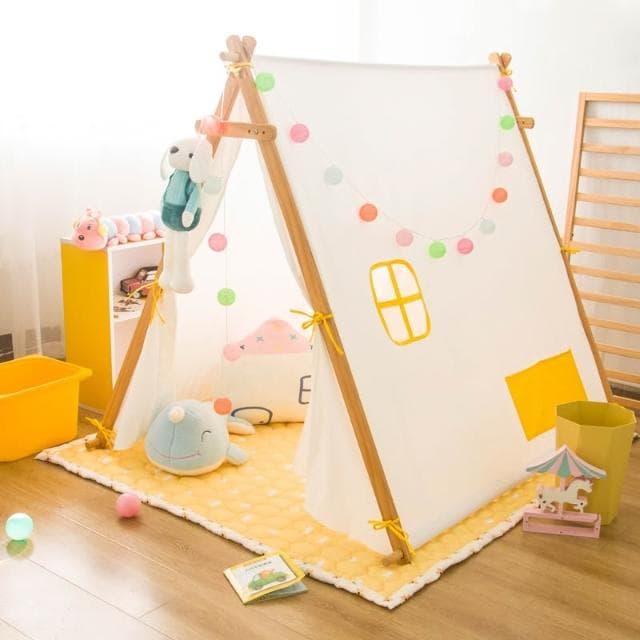 🔥免運熱賣🔥兒童帳篷 室內公主女幼兒園帳篷玩具 遊戲屋 寶寶家用小房子 禮物促銷 分床神器