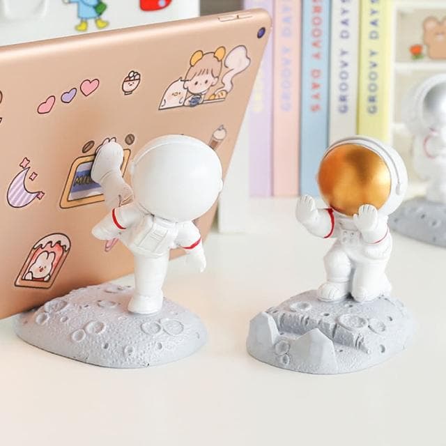 太空人手機架宇宙人  懶人支架 桌上型 太空人 生日禮物 聖誕節 禮物 交換禮物