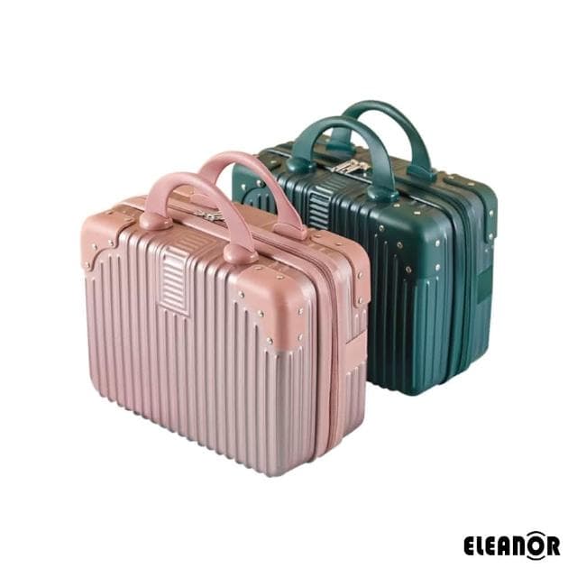 【ELEANOR 艾尼若】14吋手提行李箱(小型旅行箱)