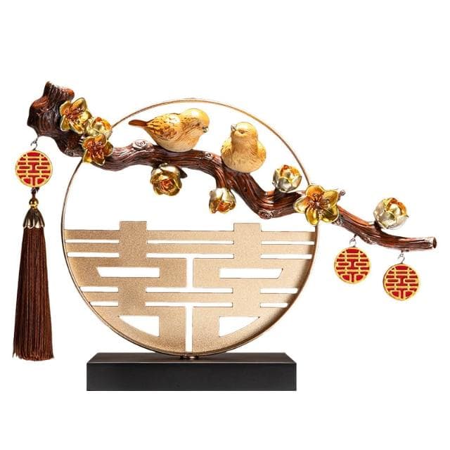 新婚禮物送新娘新人送閨蜜訂婚結婚禮品高級實用新中式送禮擺件