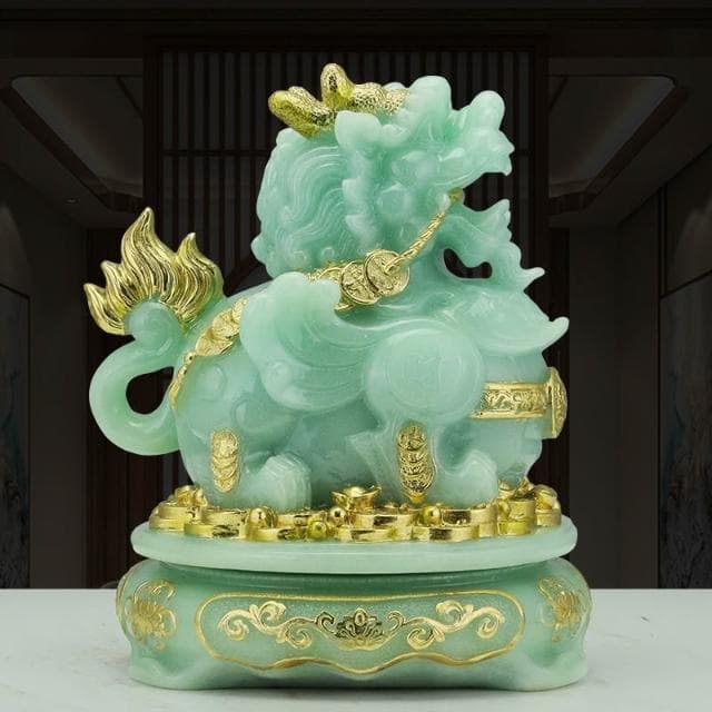 招財進寶玉石貔貅擺件聚財皮丘貔恘客廳前臺裝飾辦公室桌開業禮物