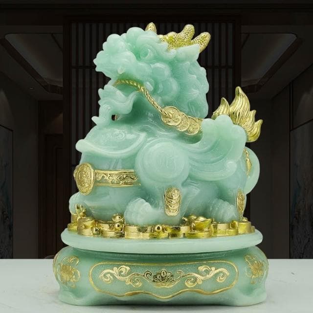 招財進寶玉石貔貅擺件聚財皮丘貔恘客廳前臺裝飾辦公室桌開業禮物