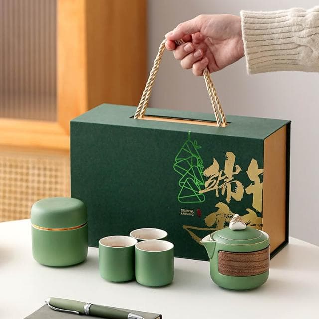 端午節伴手禮茶具套裝禮盒高檔商務禮品企業福利送顧客節日禮物