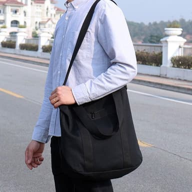 【KT DADA】手提斜背包 a4包 包包 手提包 男斜背包 帆布包 黑色包包 帆布側背包 休閒單肩包 日系包包 大學生包包 禮物