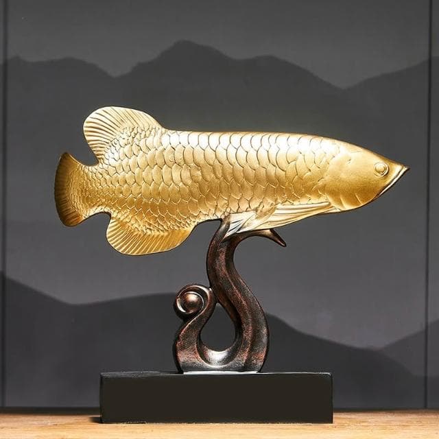 可開發票 免運 居家裝飾 客廳擺設 房間擺飾  房間擺飾 招財擺件 風水擺件 龍魚擺件 喬遷禮品 開業禮物 家居擺設