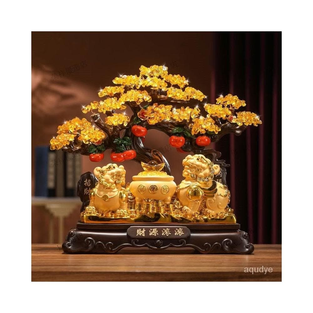 天然水晶 招財貓 貔貅 黃水晶 發財樹 聚寶盆 玄關擺飾 開光 發財樹 搖錢樹 招財擺飾 開幕送禮 入昔禮物