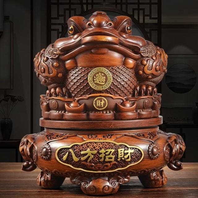 招財進寶 金蟾蜍 招財擺飾 蟾蜍咬錢 開運 風水擺件 傢居 辦公室 店鋪擺飾 開幕送禮