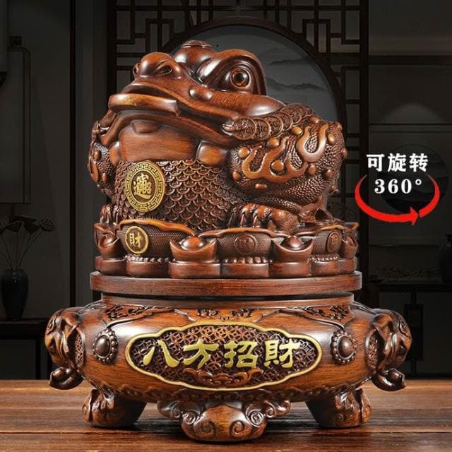 招財進寶 金蟾蜍 招財擺飾 蟾蜍咬錢 開運 風水擺件 傢居 辦公室 店鋪擺飾 開幕送禮