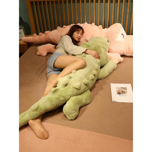 鱷魚毛絨玩具超大號禮物公仔可愛玩偶床上睡覺抱枕娃娃床上女生禮