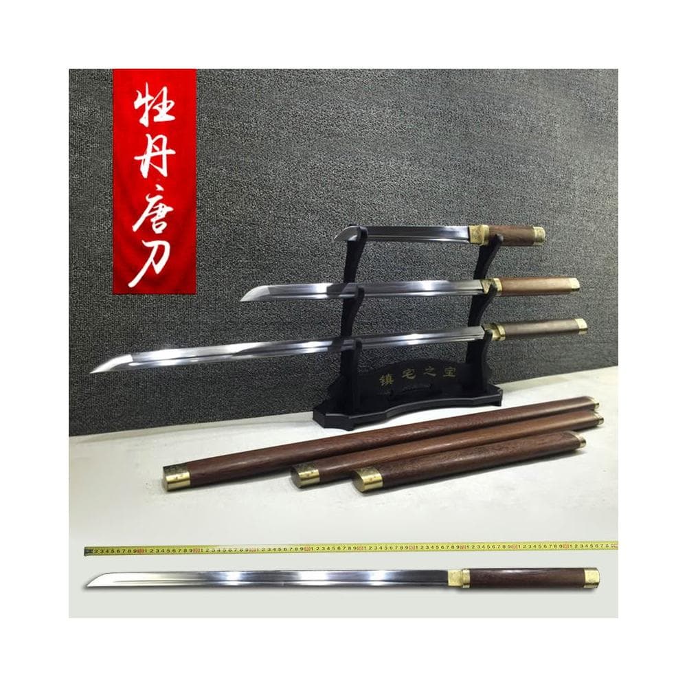 龍泉周匠刀劍寶劍素裝唐劍唐橫劍套裝旅遊區工藝品批發 未開刃