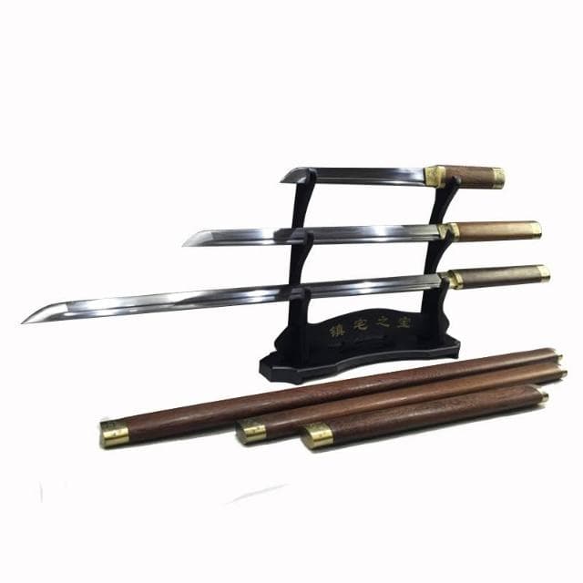 龍泉周匠刀劍寶劍素裝唐劍唐橫劍套裝旅遊區工藝品批發 未開刃
