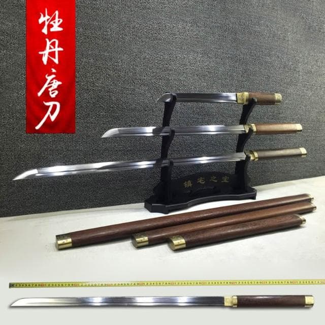 龍泉周匠刀劍寶劍素裝唐劍唐橫劍套裝旅遊區工藝品批發 未開刃