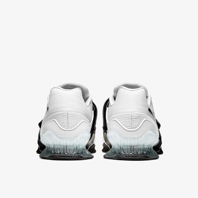 【NIKE 耐吉】Romaleos 4 白黑色專業舉重訓練平底運動鞋子 深蹲挺舉抓舉硬舉健力健身 男生日禮物(CD3463101)