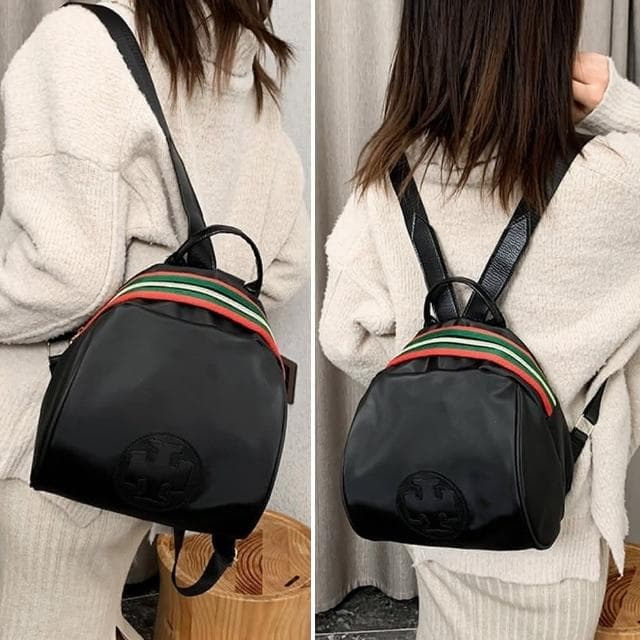 【LEEHER】女生/包包/後背包/貝殼包/雙肩包/後背女包/尼龍後背包/黑色背包/防潑水包包/輕便包包/大容量後背包/兩用背包/禮物
