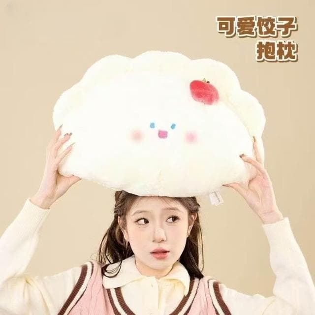 玩偶 TheGreenPartt可愛餃子 絨毛公仔 毛絨玩具生日禮物 毛絨公仔