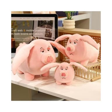 玩偶 飛天豬玩偶 可愛超萌毛絨玩具 太乙真人坐騎公仔兒童生日禮物