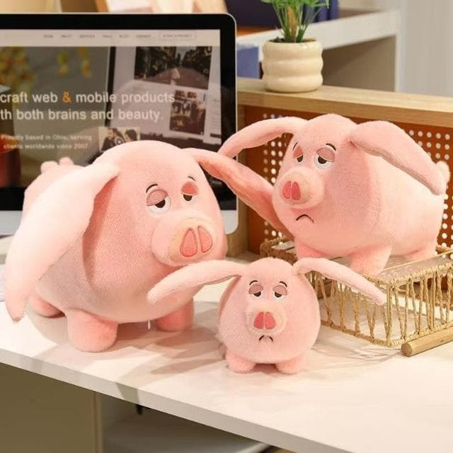 玩偶 飛天豬玩偶 可愛超萌毛絨玩具 太乙真人坐騎公仔兒童生日禮物