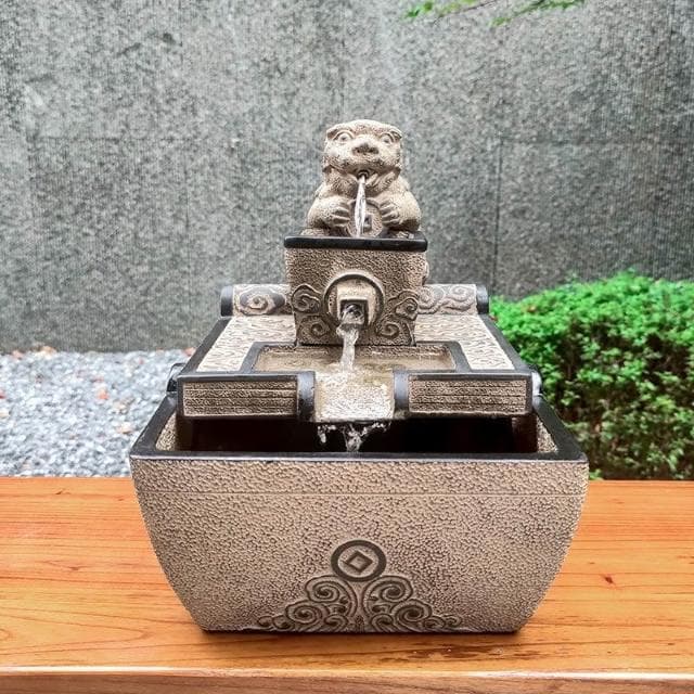 日進鬥金 招財流水盆 流水聚寶盆 流水擺件 招財擺飾 開運 風水招財流水組 風水擺件 開店 橋遷 開幕送禮