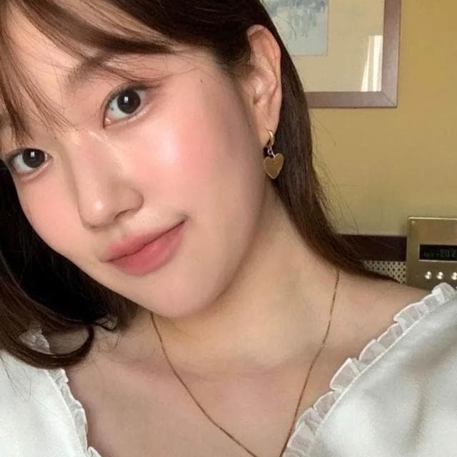 【LEESA】大愛心耳環\愛心\耳環女\復古\小眾設計\磨砂熔岩\桃心吊墜\耳釘垂墜\交換禮物\生日禮物\禮物\小眾飾品