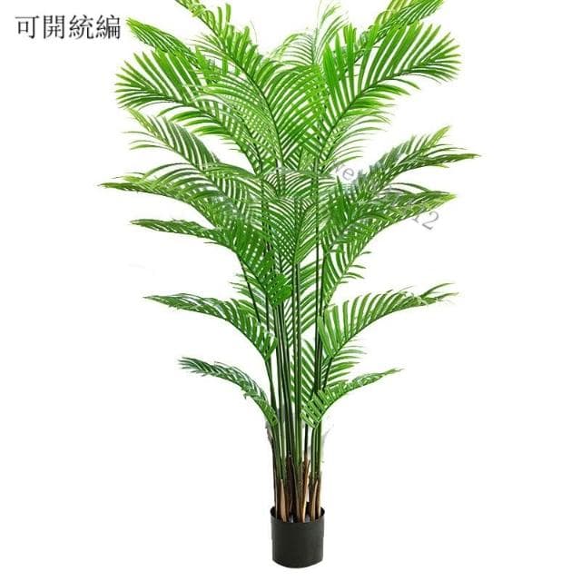 特價免運 極速出貨 仿真植物 散尾葵 北歐風裝飾 客廳落地大型盆栽 室內盆景 擺件 假綠植 園藝裝飾