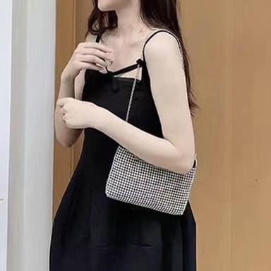 【LEEHER】Y3K包包/鏈條包/包包/斜背包/單肩包/晚宴包/手拿包/單肩小包包/手機包/休閒手提腋下包/女生禮物