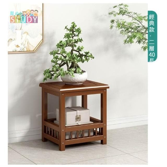 花架子實木客廳落地式置物簡約現代多層陽臺多肉綠蘿花臺室內裝飾 花盆 花架 花架 實木花架盆栽架 多肉植物架 陽台花架