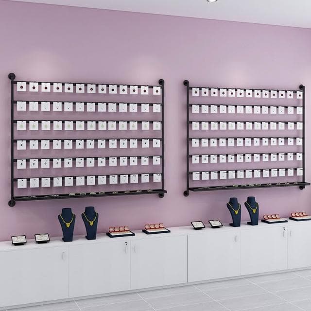 耳飾耳環架子 創意飾品展示架 耳墜項鍊耳釘收納架 店鋪掛牆上首飾架