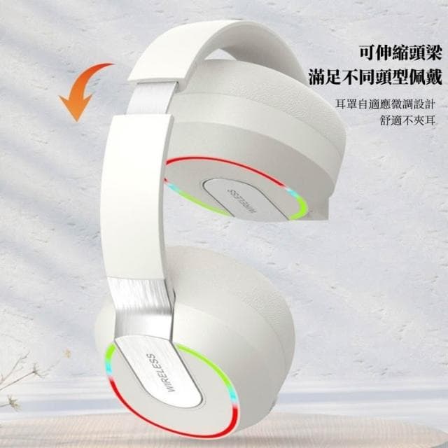 台灣出貨 耳罩式耳機 頭戴式耳機 雙降噪麥克風 可插卡 電競耳機 無線耳機 降噪耳機 全包式耳機 全罩式耳機 藍芽耳機