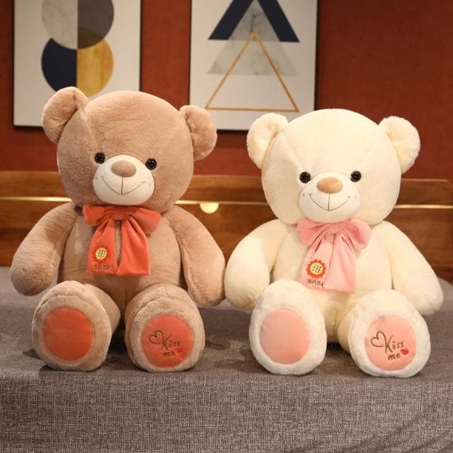 廠家大號泰迪熊毛絨玩具公仔送女生生日禮物可愛陽光領結熊