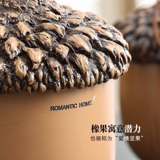 2747人收藏 復古家用多功能筒客廳桌面收納盒遙控器放鑰匙帶蓋儲物罐大號禮物