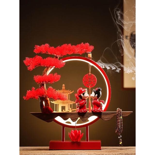 創意結婚禮物送新人情侶閨蜜新娘婚房婚慶裝飾品高檔新婚禮品擺件